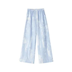 SomeSowe Cloud Striped Drawstring Pants