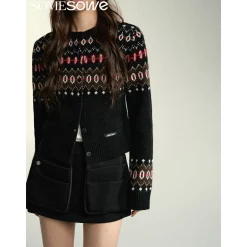 SomeSowe 3D Pocket Cargo Skirt Shorts Black