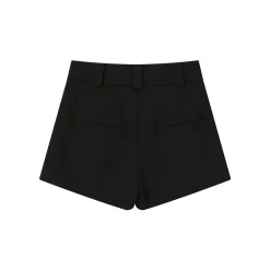 SomeSowe 3D Pocket Cargo Skirt Shorts Black
