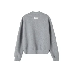 SomeSowe Lace Edge Casual Baseball Jacket Gray