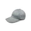 SomeSowe Logo Embroidery Woolen Cap Grey