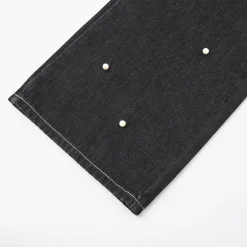 SomeSowe Pearl Wide-Leg Denim Pants Black