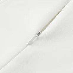 SomeSowe Split Patchwork Layered Bud Shorts White