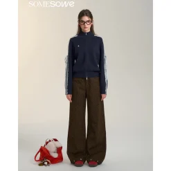 SomeSowe Vintage Leopard Straight Leg Jeans
