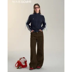 SomeSowe Vintage Leopard Straight Leg Jeans