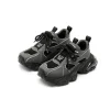 SugarSu Butterfly Bubble Sole Clunky Sneaker Dark Grey