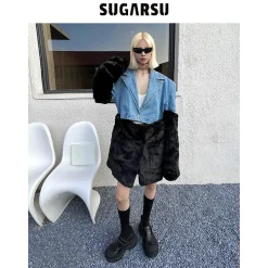 SugarSu Butterfly Buckle Rubber Sole Mary Jane Black