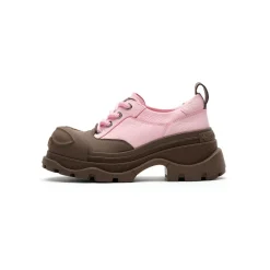 SugarSu Rubber Sole Heel Mary Jane Pink
