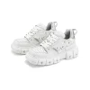 SugarSu Square Toe Stud Sneaker White
