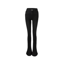 Ther Slim Bootcut Stretch Denim Pants Black