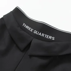 Three Quarters Band Turn Over Fish Tail Skirt Black