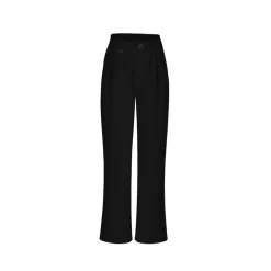 Three Quarters Dislocated Wide-Leg Suit Pants