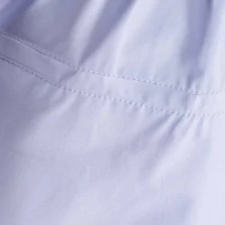 Three Quarters Logo Embroidery Shorts Purple