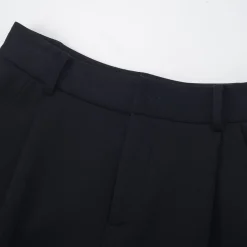 Three Quarters Stretch Pocket Fleece-Lined Cargo Pants Black