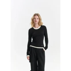 Three Quarters Stretch Pocket Fleece-Lined Cargo Pants Black