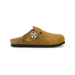 Trapar Waves Suede Casual Slip On Birkenstock Brown