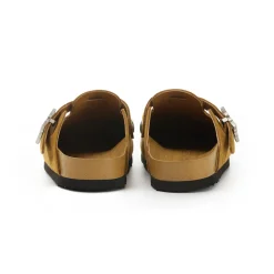 Trapar Waves Suede Casual Slip On Birkenstock Brown
