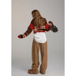 Via Pitti Casual Loose Machete Pants Khaki