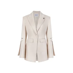 Via Pitti Destroy Cutting Waist In Blazer
