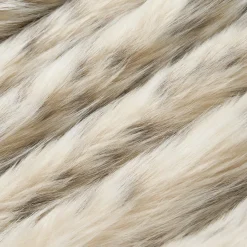 Via Pitti Eco-Fur Short Lapel Jacket Apricot