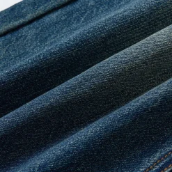 Via Pitti Rivet Wide-Leg Washed Denim Pants Blue