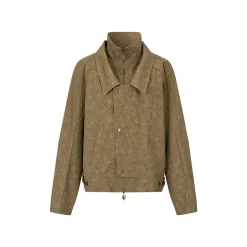 Via Pitti Vintage Rivet Locomotive Loose Jacket Khaki
