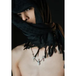 VSCH Rabbit Lucky Star Necklace Silver