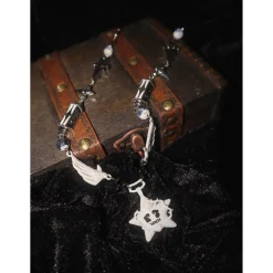 VSCH Star Of Thistle And Thorns Necklace Sliver