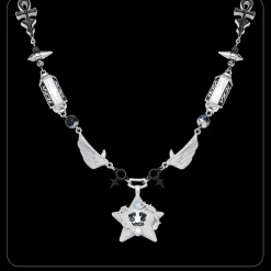 VSCH Star Of Thistle And Thorns Necklace Sliver