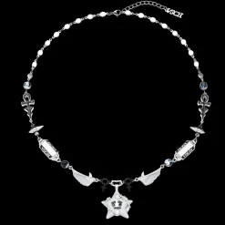 VSCH Star Of Thistle And Thorns Necklace Sliver