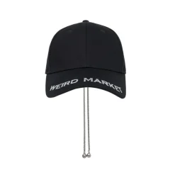 Weird Market Chains Denim Cap Black