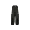 Weird Market Drawstring Cargo Pants Black