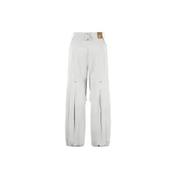 Weird Market Drawstring Cargo Pants Grey