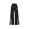 Weird Market 3M Reflective Striped Sport Pants Black