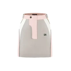 Weird Market Racing Leather Tube Skirt Pink