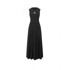 Weird Market Sport Top Backless Dress Black