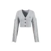 Weird Market X Angel Boy Metal Logo Button Knit Cardigan