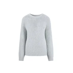 Weird Market X Angel Boy Artificial Mink Sweater Lunar Rock
