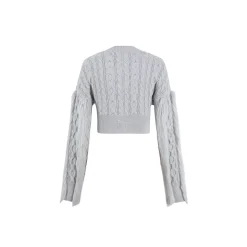 Weird Market X Angel Boy Metal Logo Button Knit Cardigan