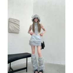 Weird Market X Angel Boy Fluffy Horn Bucket Hat