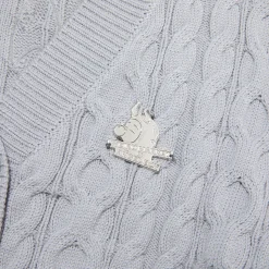 Weird Market X Angel Boy Metal Logo Button Knit Cardigan