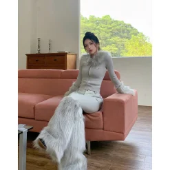 Weird Market X Angel Boy Fluffy Cuff Pants