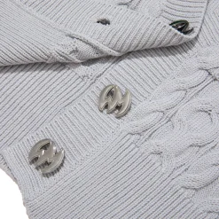 Weird Market X Angel Boy Metal Logo Button Knit Cardigan