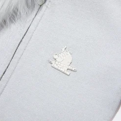 Weird Market X Angel Boy Fluffy Knit Slim Zip-Up Top
