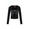 Weird Market X Barbie Bowknot Knit Top Black