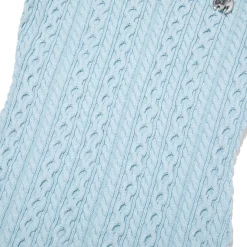Weird Market X Barbie Contrast Knit Dress Blue