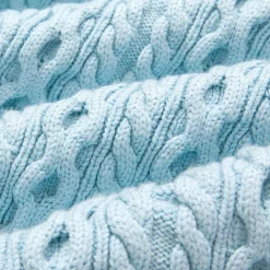 Weird Market X Barbie Contrast Knit Dress Blue