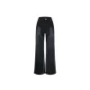 Weird Market X Barbie Fake-2-Piece Denim Jeans Black