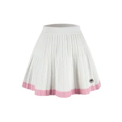 Weird Market X Barbie Pleated Tennis Skirt White